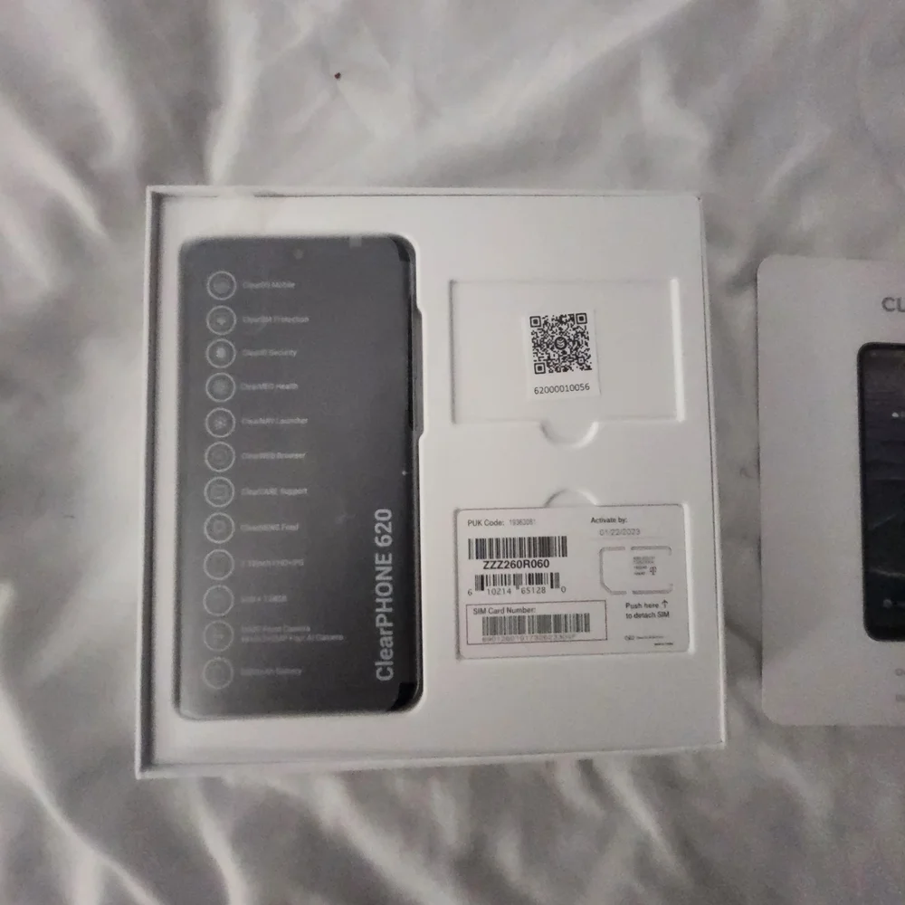 Sleek Black Smartphone with Modern Features